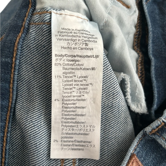 Madewell - Petite 10" High-Rise Skinny Jeans in Wendover Wash-Size 23P - Picture 12 of 12